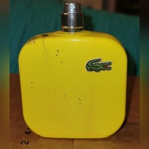 Lacoste Eau De Lacoste L.12.12 Jaune 3.3 oz‎ 100ml E.D.T. Tester Spray Fragrance